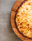 Baked Cheese Pizza Crust