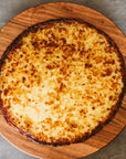 Baked Cheese Pizza Crust